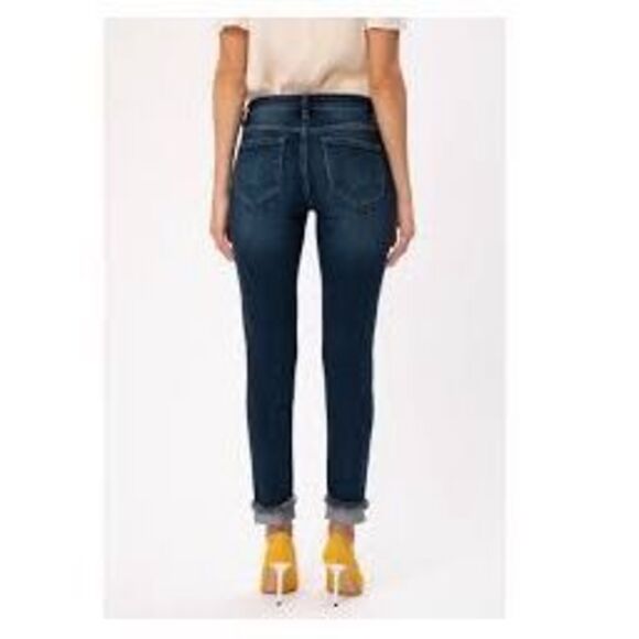 KANCAN Women’s Gemma Mid Rise Ankle Skinny Jeans Size 5 / 26 Style #KC7321D - Picture 2 of 7